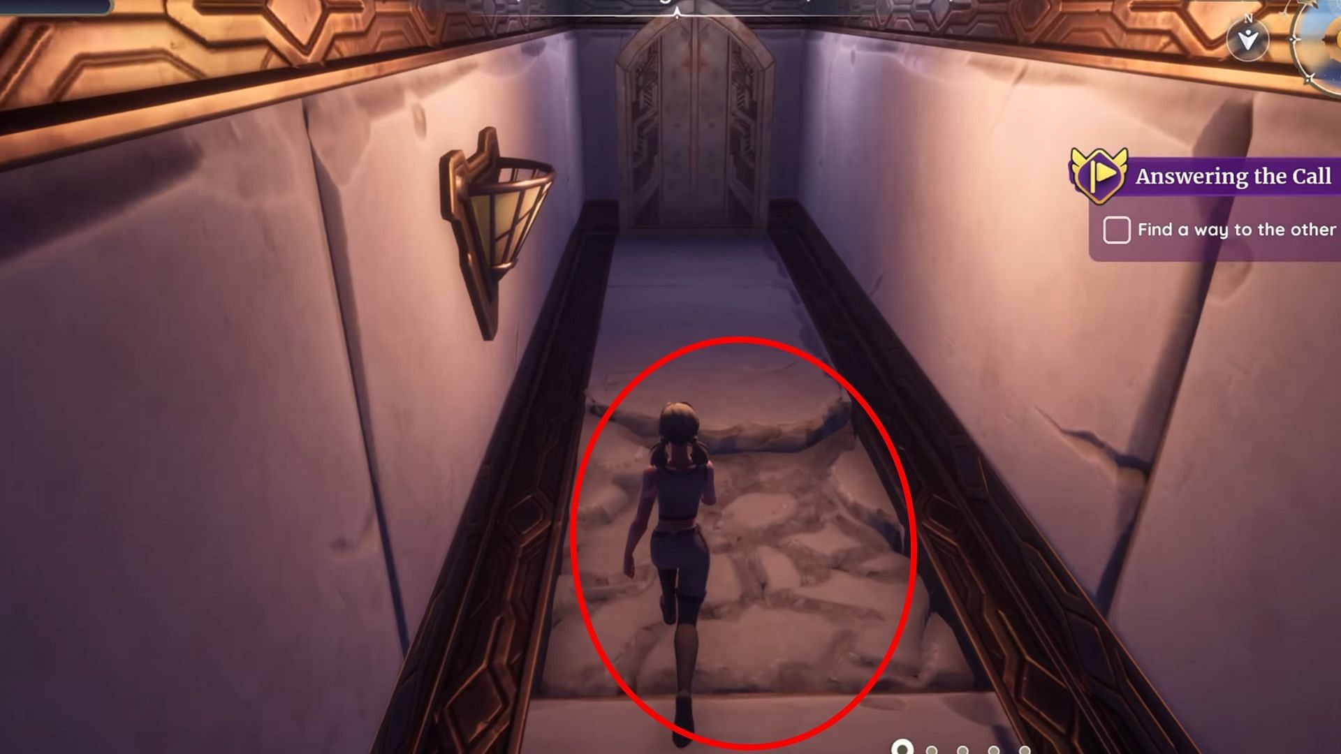 Rest of the Record location is beyond this breakable floor (Image via Singular 6)